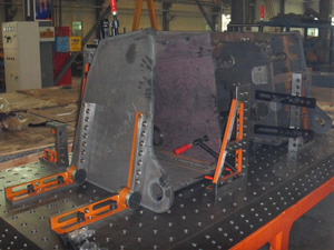 三維柔性焊接工裝平臺(tái)